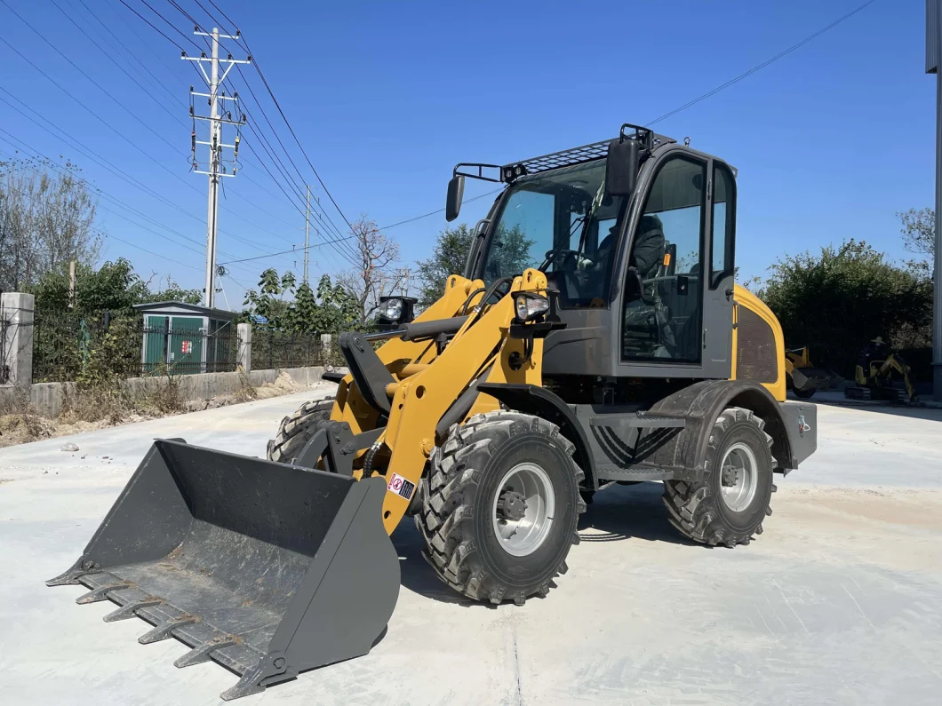 Euro5/EPA4 Emission 0.8/1.0/1.5/1.6/2.0ton Wheel Loader, Mini Loader, Front Loader