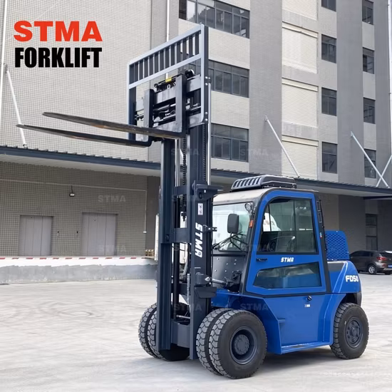 3,5 tonnes 4 tonnes 5 tonnes 4X4 4WD entièrement hydraulique Mini petit chariot élévateur tout terrain chariot élévateur hors route chariot élévateur Euro 5 EPA prix offre spéciale