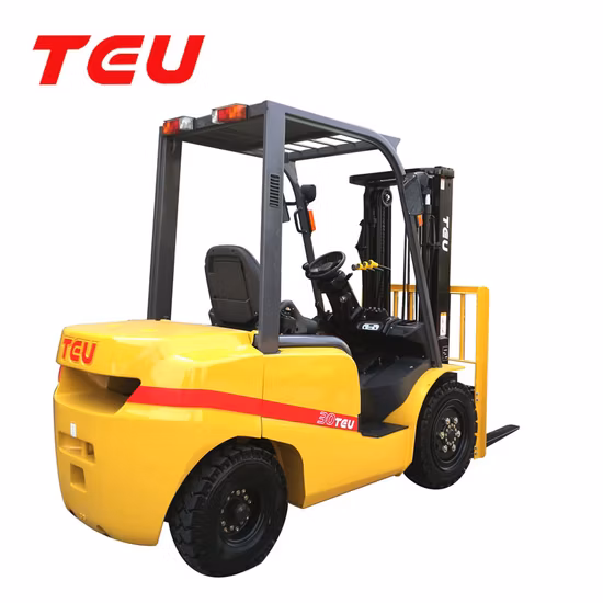 Chariot élévateur diesel hydraulique automatique de la Chine Teu 3t