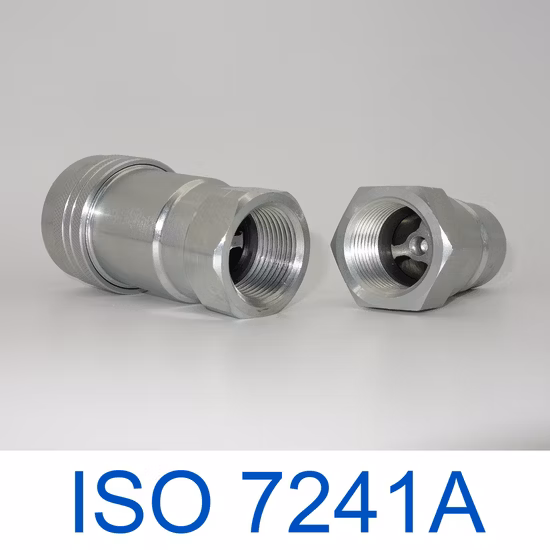 Naiwo Double Shut off Type Coupleurs rapides ISO 7241A