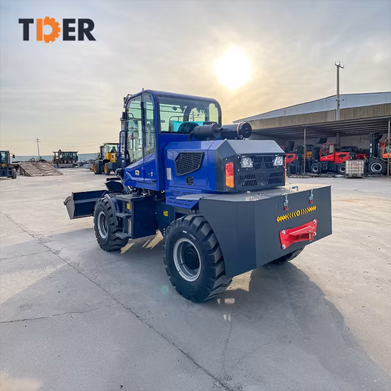 Chariot élévateur diesel Terrian rugueux Chariot élévateur à fourche tout terrain 3 tonnes 4 tonnes 5 tonnes