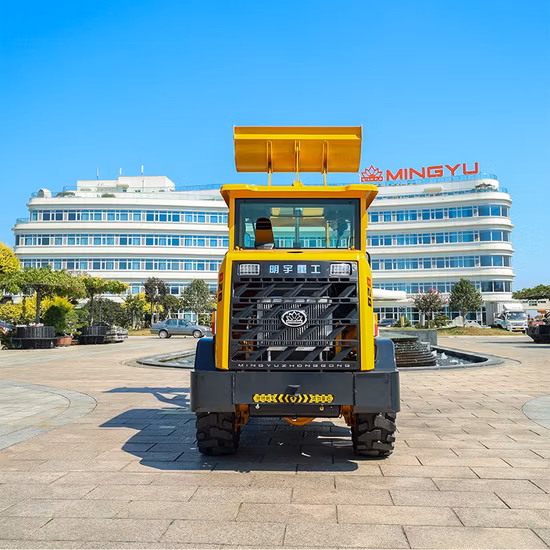 Usine Titan 800kg Pas Cher Micro Nouvelle Pelle Payloader Chine Agriculture Articulé Petite Ferme Compacte Jardin Avant Mini Chargeuse sur Roues avec CE/ISO EURO5/EPA4