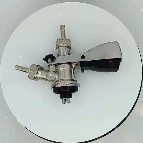 Distributeur de bière Homebrew Keg Coupler (type D avec soupape de décharge)