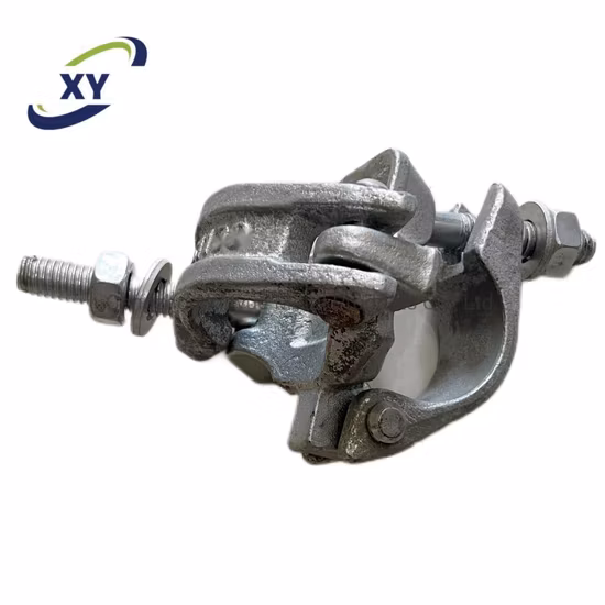 Hot Sale Frame Construction Échafaudage Galvanisé Steel Pipe Swivel Coupler pour Frame Échafaudage