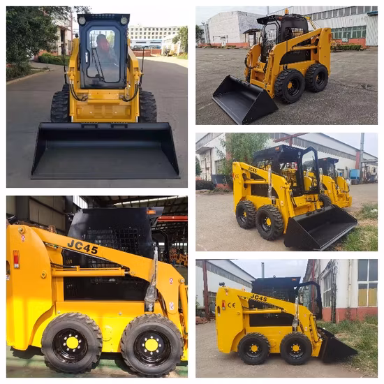 Europe Small/Mini Compact 4WD Articated Front End Tractor 1ton/1.5ton/2 Ton Telescopic Boom Wheel Loaders for Farming/Construction/Jardinage