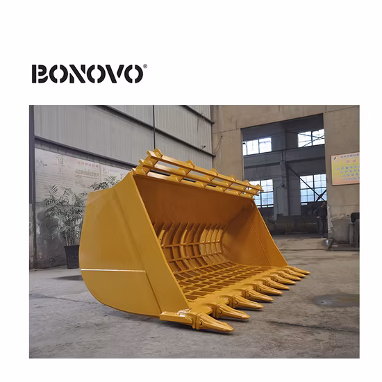 Godet de chargeuse-pelleteuse Bonovo Infront de haute qualité
