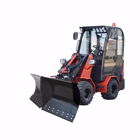 Attachement pour tracteur agricole Machine de déneigement Charrue à neige Chargeuse sur pneus télescopique